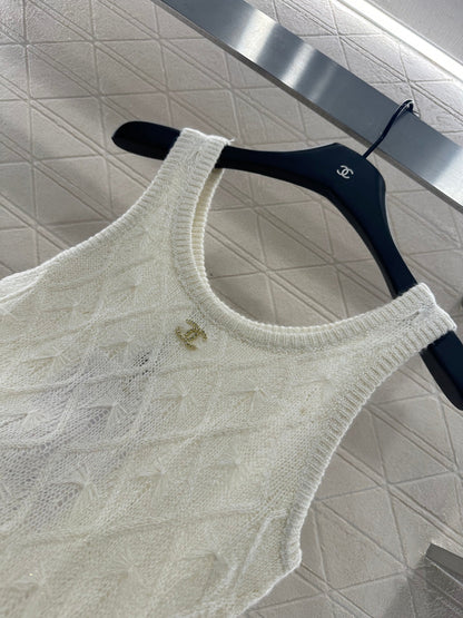 Fireworks Rhinestone Knit Vest