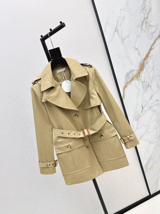 Short trench coat