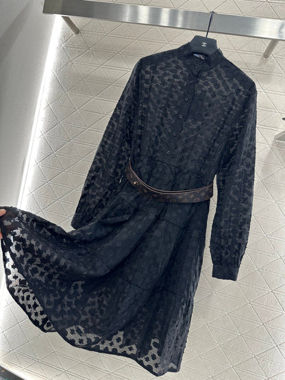 25fw Jacquard dress