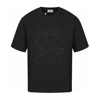 25ss misplaced logo embroidery T-shirt