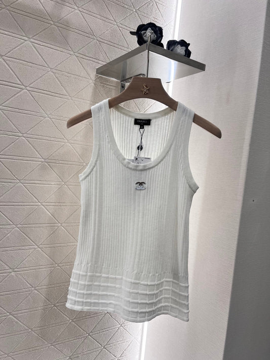 25ss new logo knitted camisole