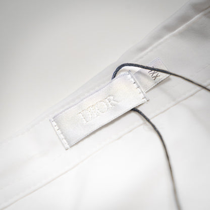 25 Gradient Floral Embroidered Long-Sleeved Shirt