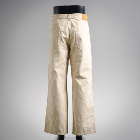25 Straight-leg denim overalls with side pockets and zippers