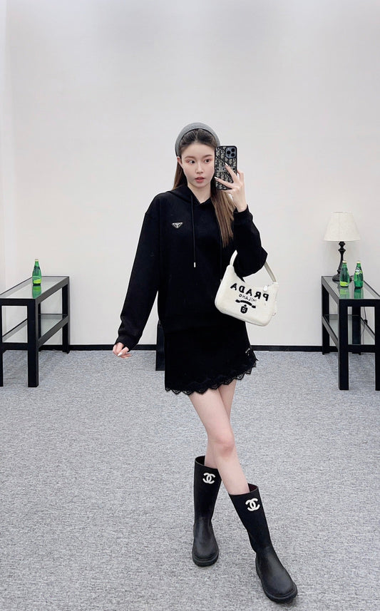 25fw Hooded sweatshirt set
