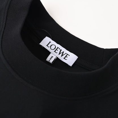 25ss Large logo pocket splash embroidery short-sleeved T-shirt