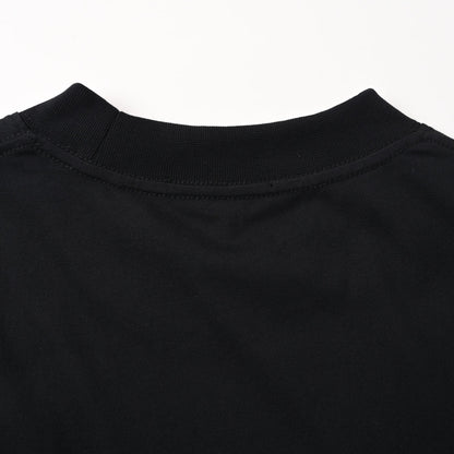 25ss Large logo pocket splash embroidery short-sleeved T-shirt