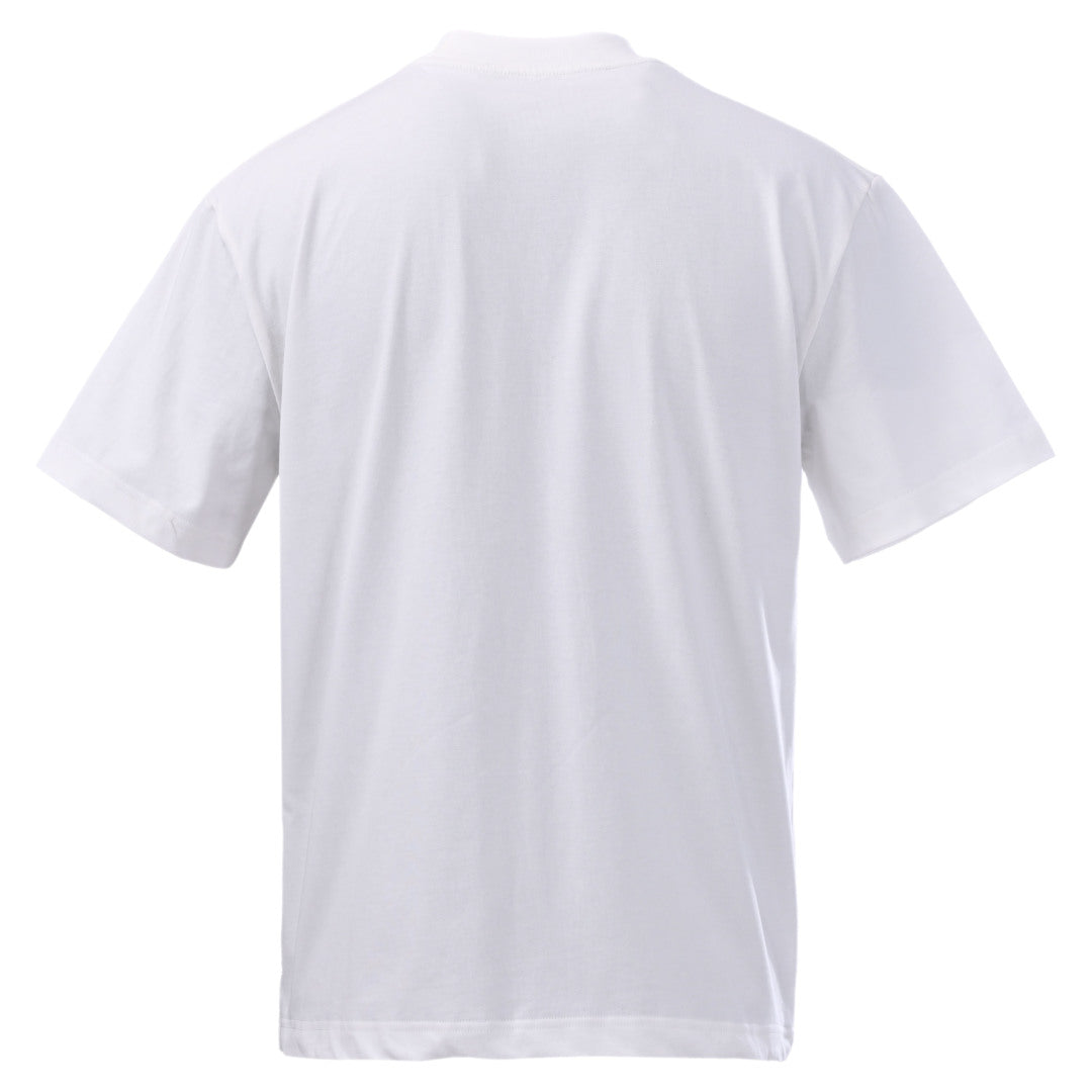 25ss Large logo pocket splash embroidery short-sleeved T-shirt