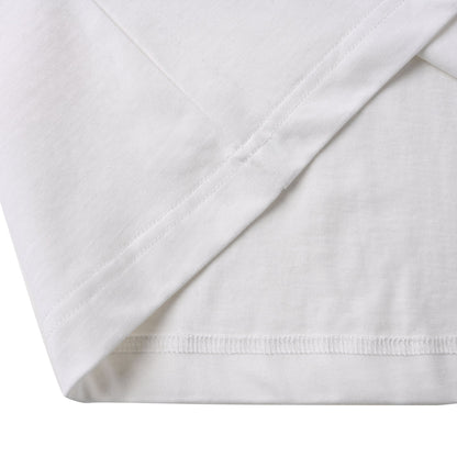 25ss Large logo pocket splash embroidery short-sleeved T-shirt