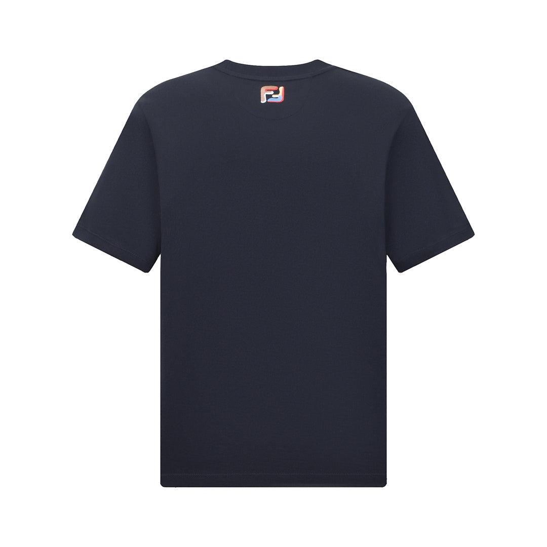 25ss Colorful embroidered T-shirt