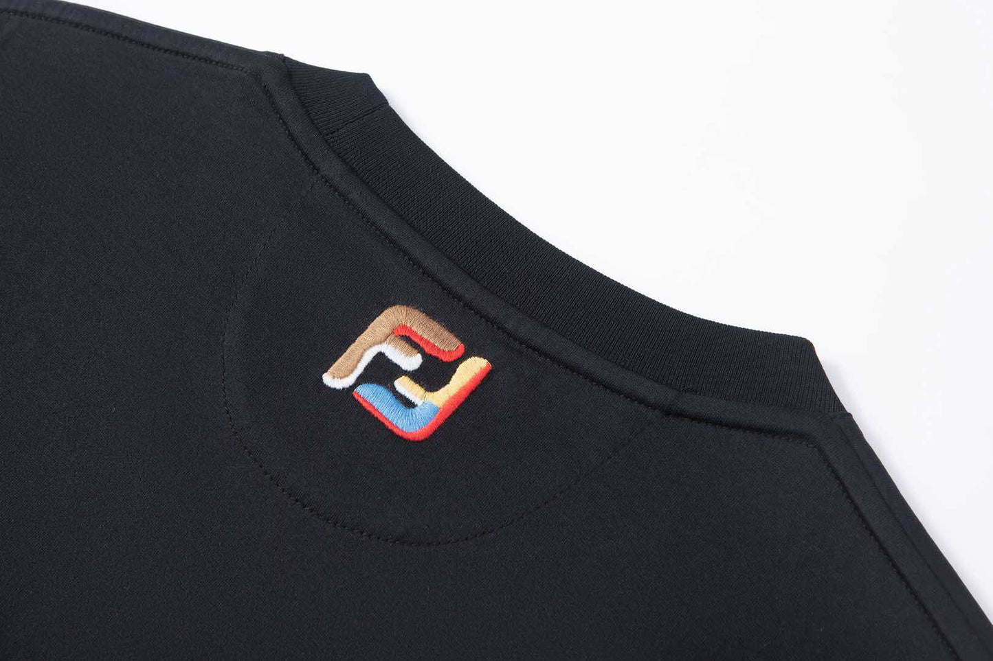 25ss Colorful embroidered T-shirt