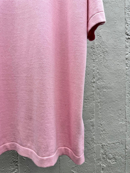 neon pin signature knitted t-shirt