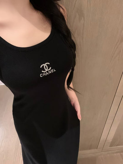 Strap Knitted Dress