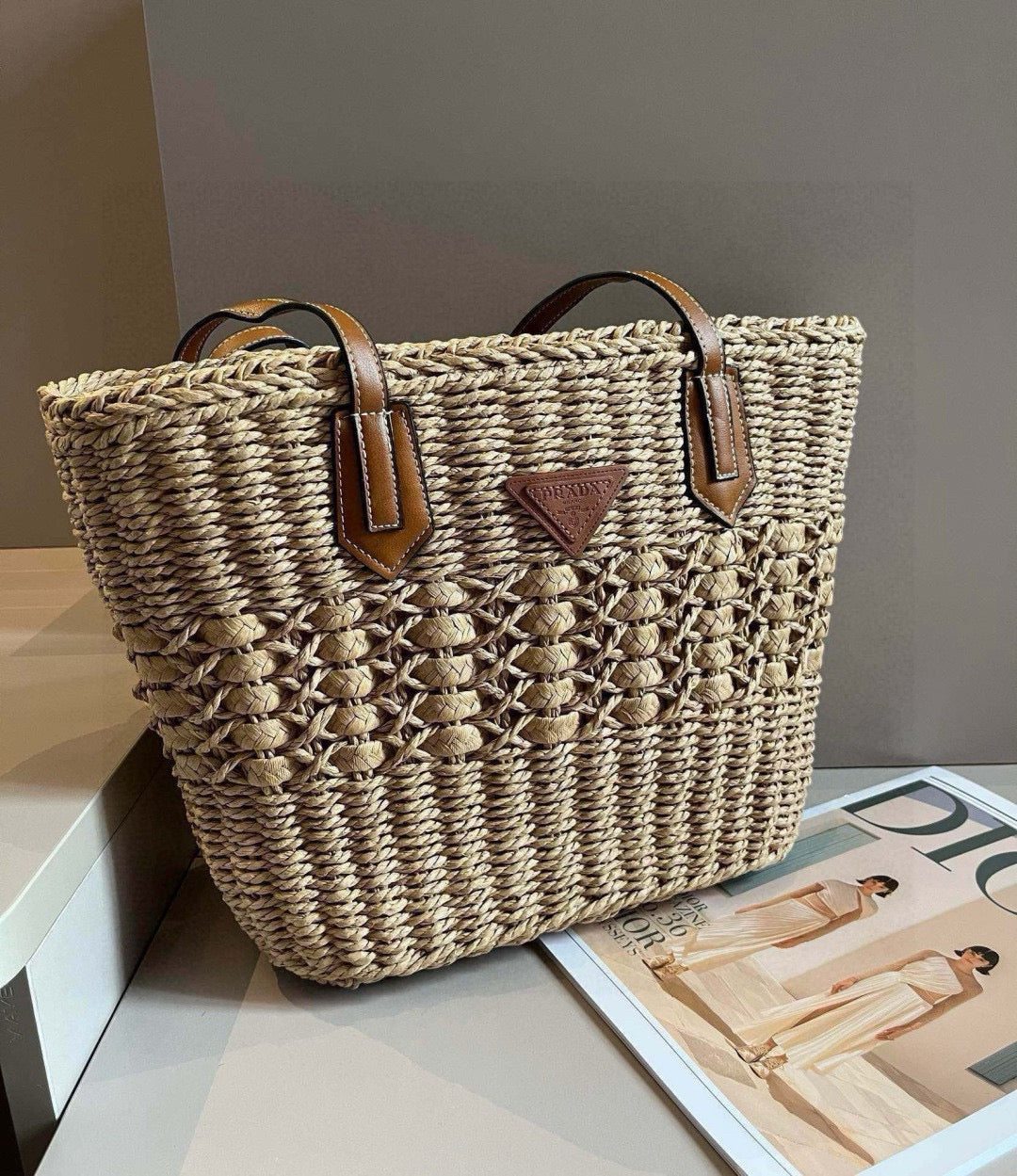 25 New Summer Raffia Hand-woven Bags