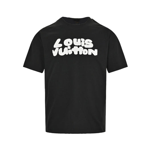 Towel embroidered letter short sleeves