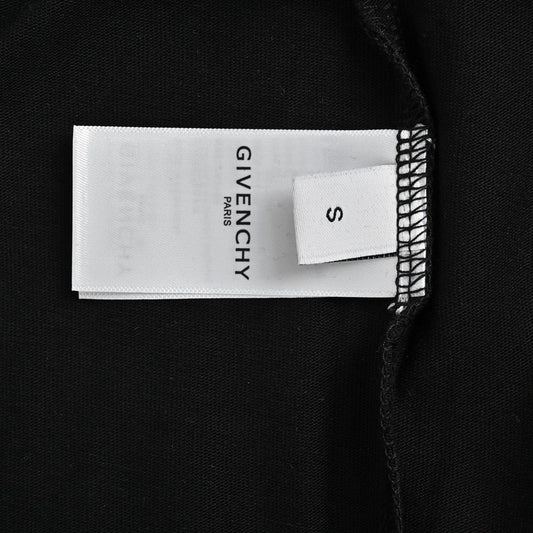 25ss Palace Grid Color Splash Ink Printed Short Sleeve
