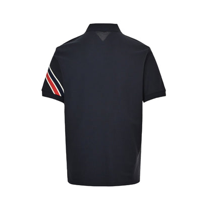 25ss cuff webbing Polo short sleeved shirt