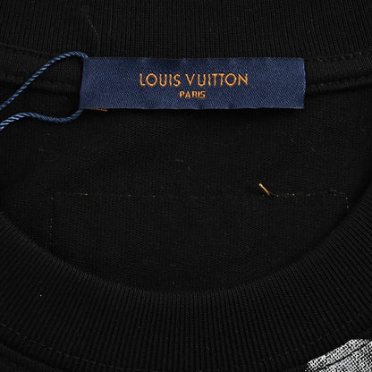 25ss Ink-dyed letter print short sleeves