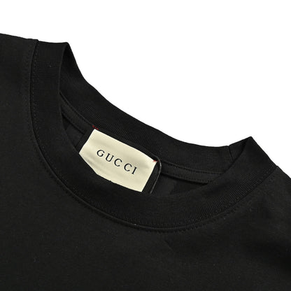 25ss Double G gold logo embroidered short sleeves