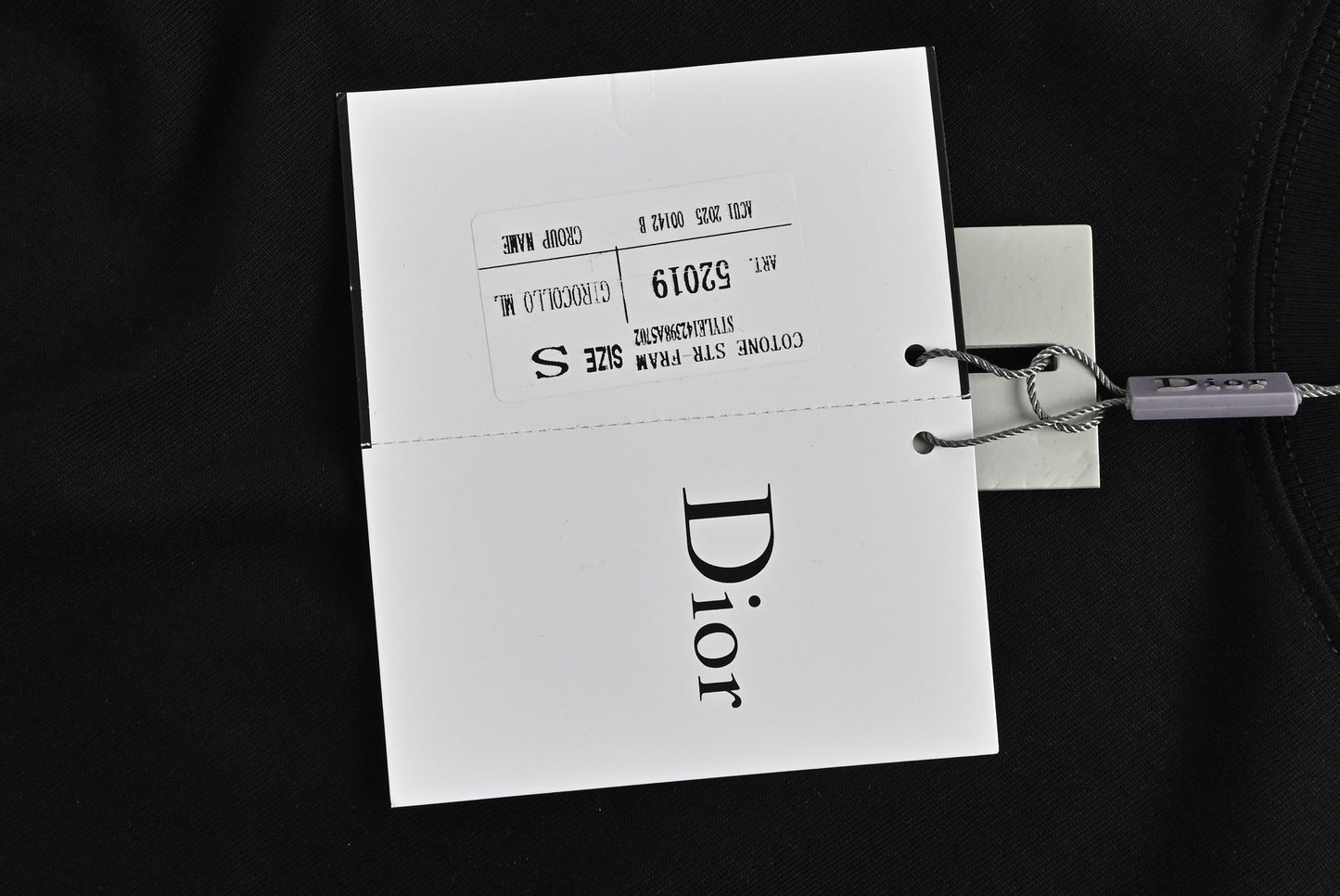 25SS letter embroidered short sleeves