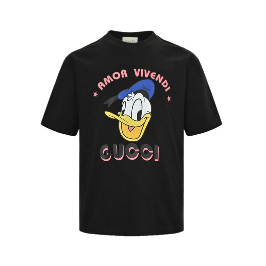 Donald Duck print short sleeves