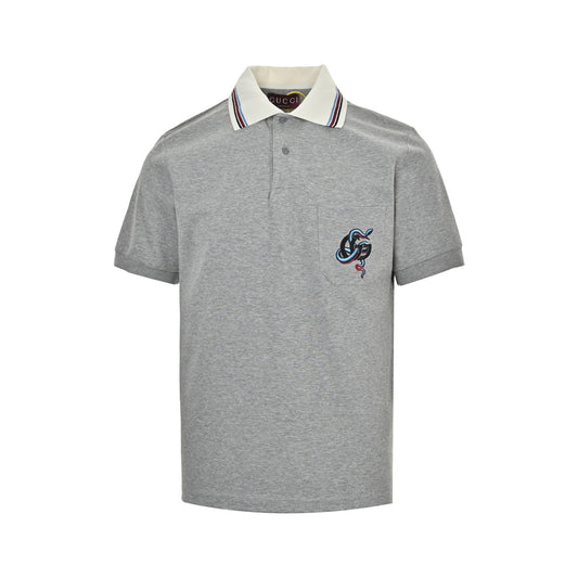 Year of the Snake Limited Pocket Embroidered Polo Short Sleeve