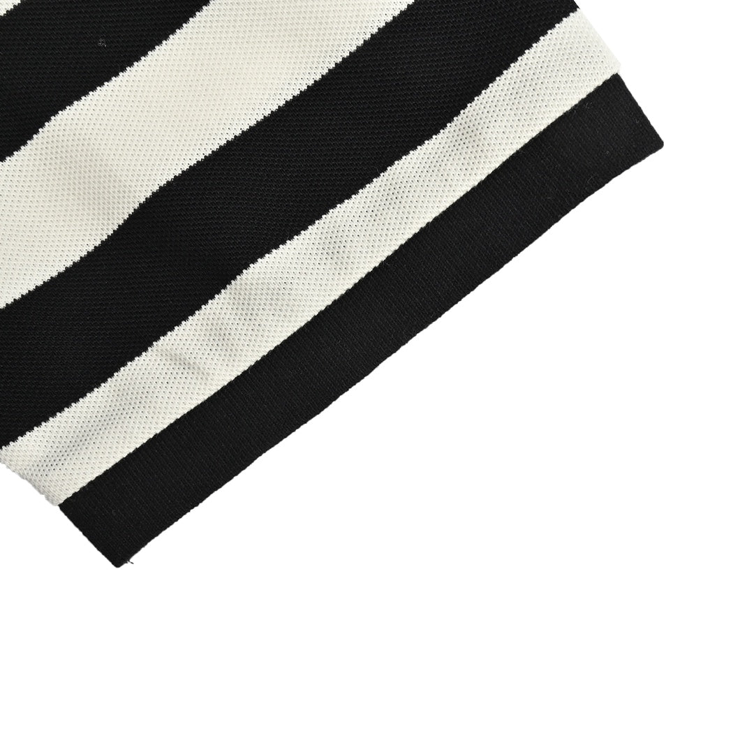 25SS Striped Polo Short Sleeve