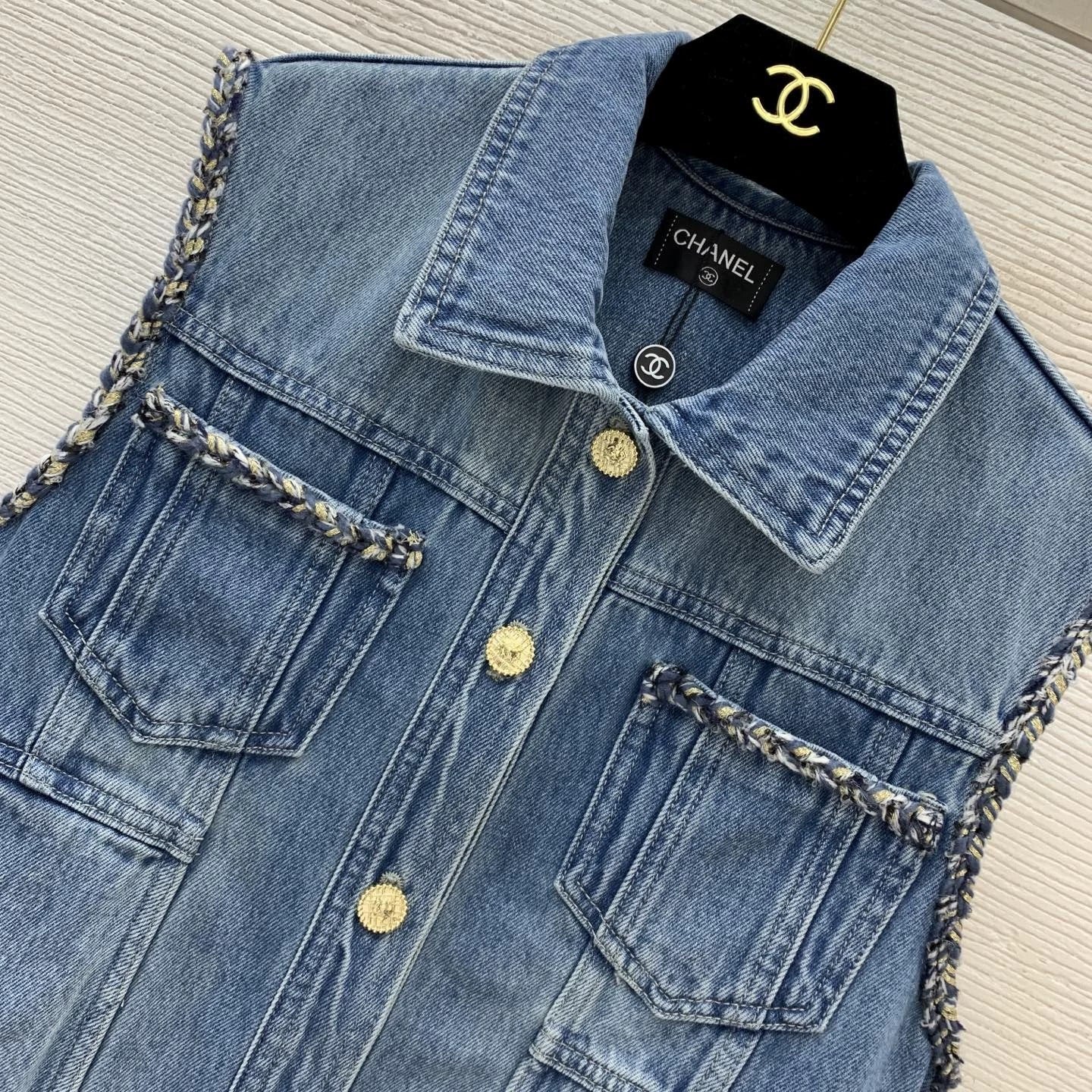 25 new denim twist braided suit