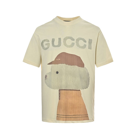 25ss Funny cartoon series printed short sleeves