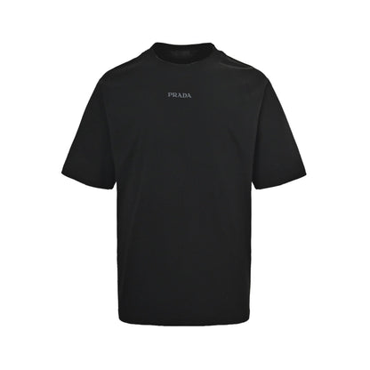 25ss Short sleeves with triangle logo on the back