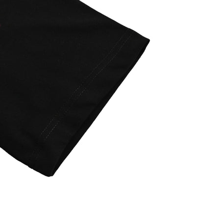 comic cartoon flame letter print short sleeves