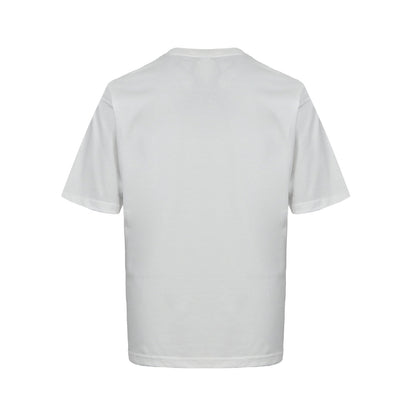 25ss cartoon letter printed short sleeved shirt