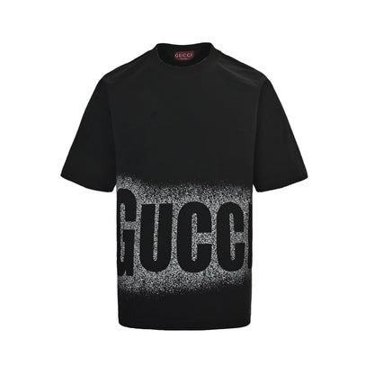 25ss Inkjet large letter logo print short sleeves