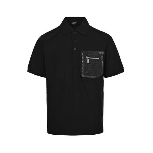 25ss FF Zipper Pocket Polo Short Sleeve
