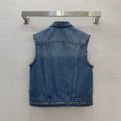 25 new denim twist braided suit