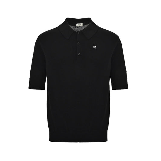 25ss Arc de Triomphe Embroidered Polo Knitted Short Sleeve