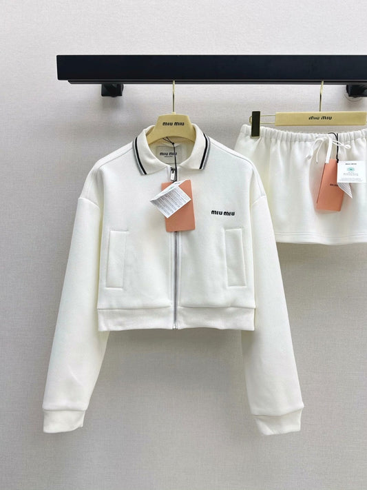 25 Spring and Summer New Suit Lapel Jacket + Skirt