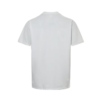 FF color embroidered short sleeves