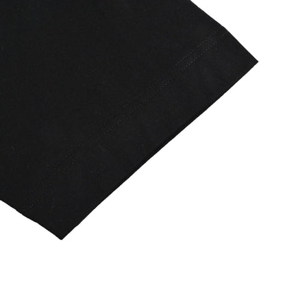 embroidered letter logo short sleeves
