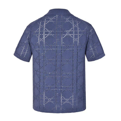25ss knitted polo short sleeves