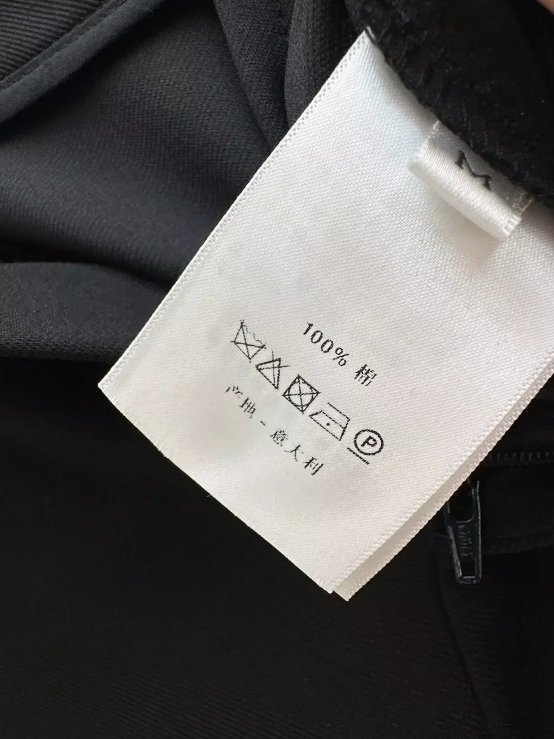 25fw Trumpet black pants