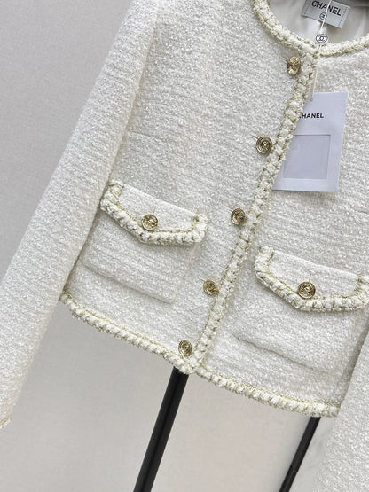 25fw Double pocket decorative border small jacket