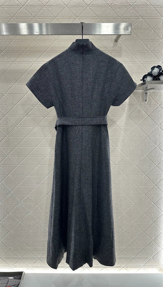 25fw Belt silhouette dress