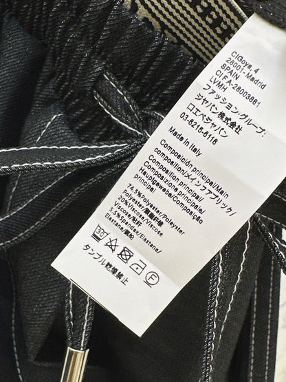 2025 Wide leg straight leg drawstring pants