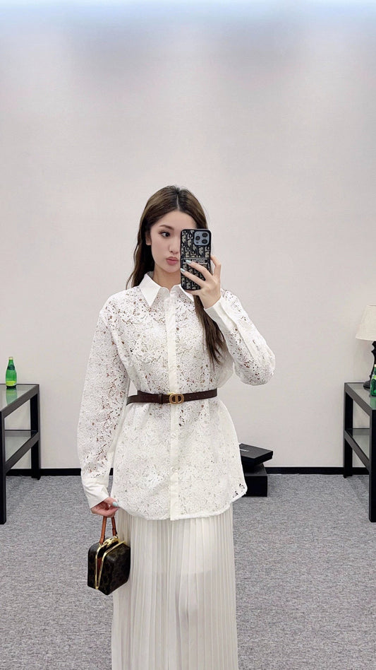 D 25 embroidered shirt