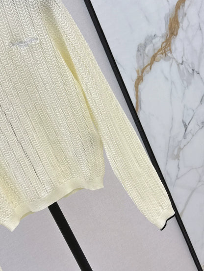 25fw Long sleeved knitted sweater