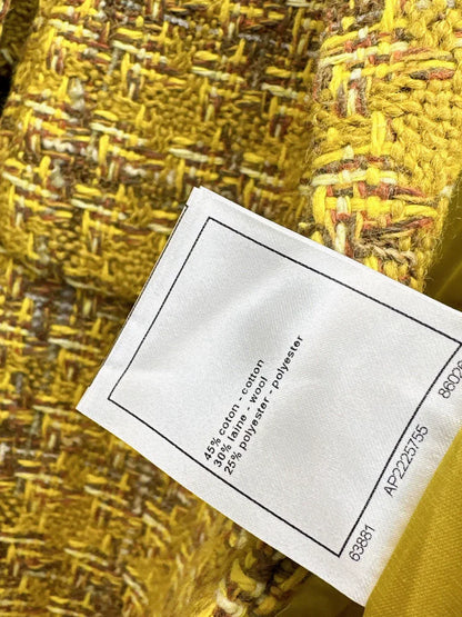 25fw Weaving A-line skirt