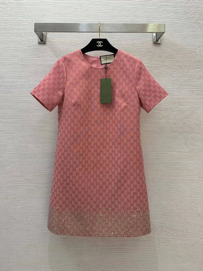 25Hot stamping dress