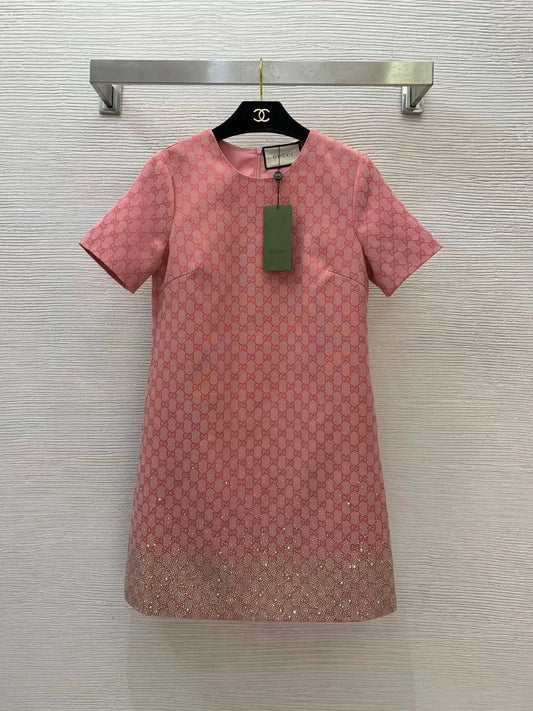 25Hot stamping dress