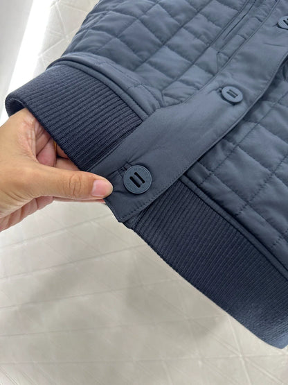 2025 Plaid down cotton jacket vest
