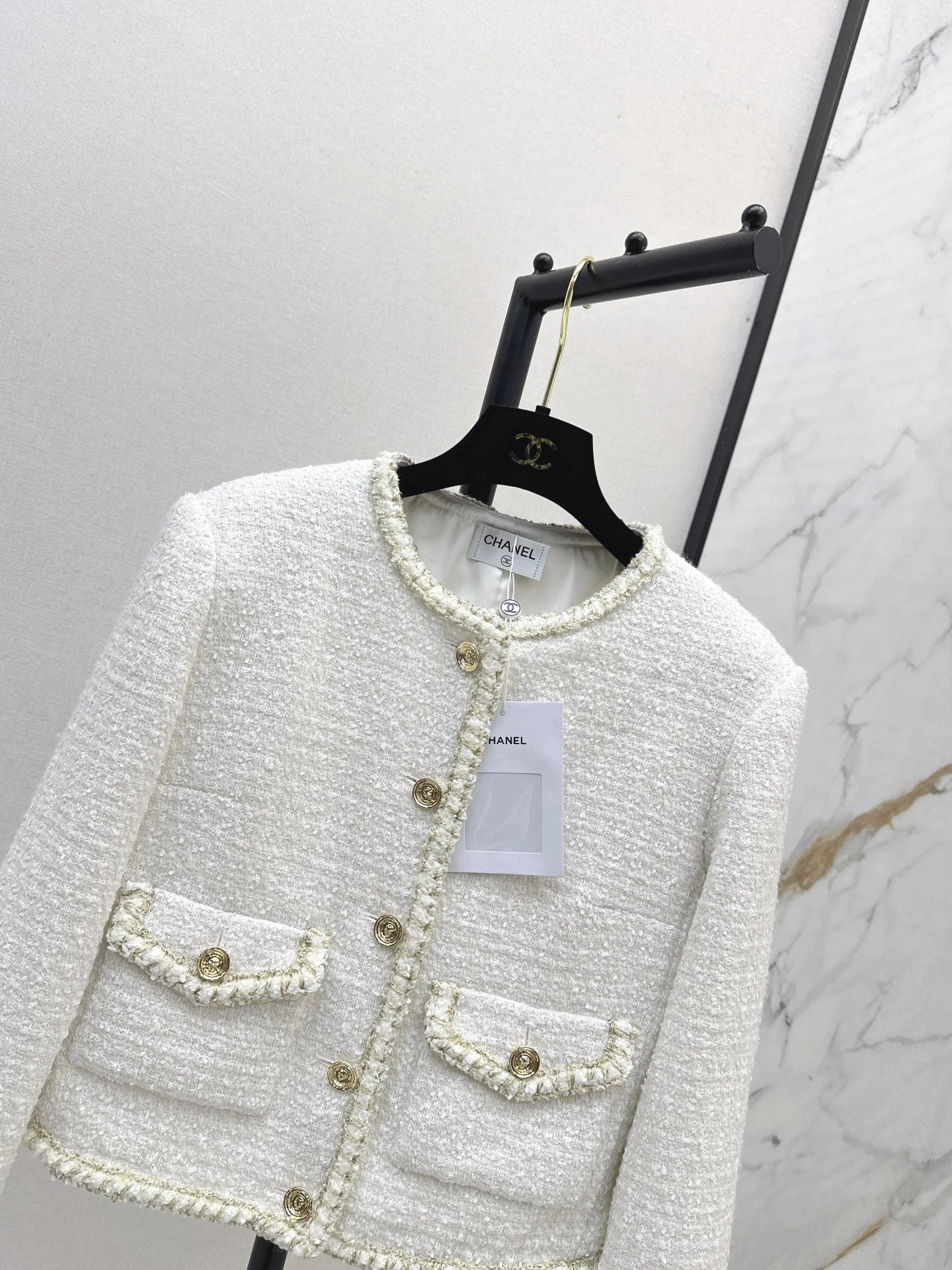 25fw Double pocket decorative border small jacket